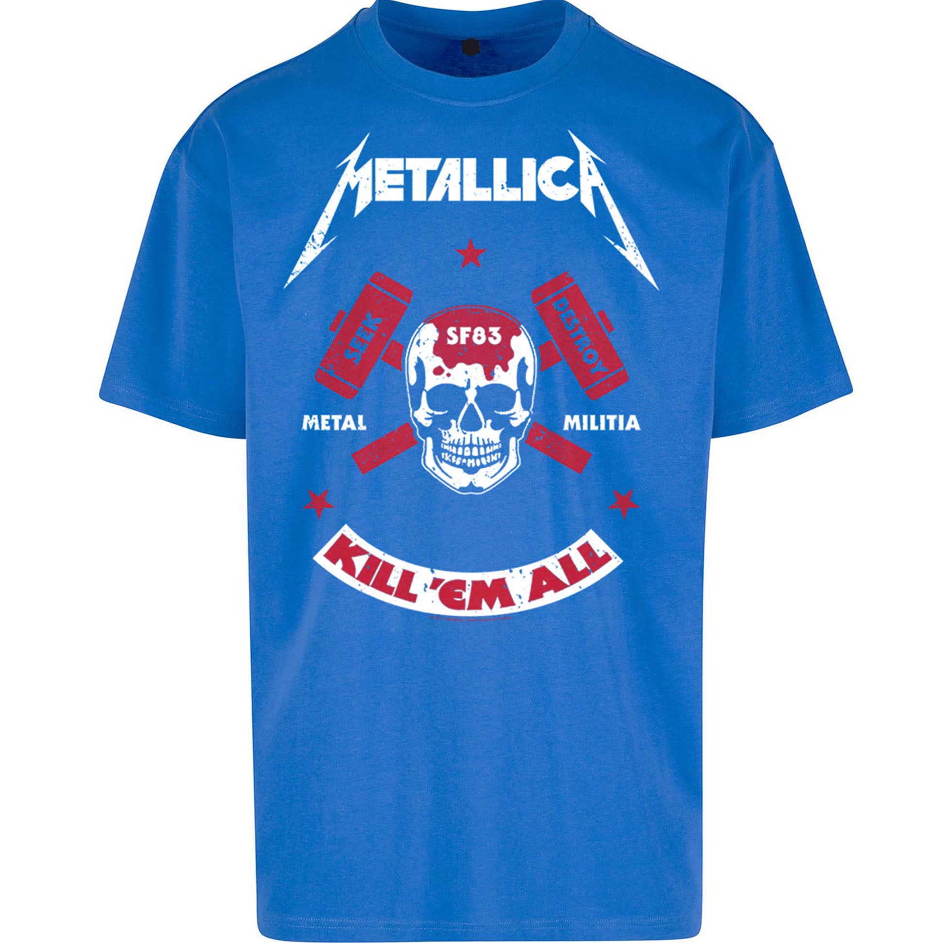 Metallica Seek Destroy Oversized T Shirt