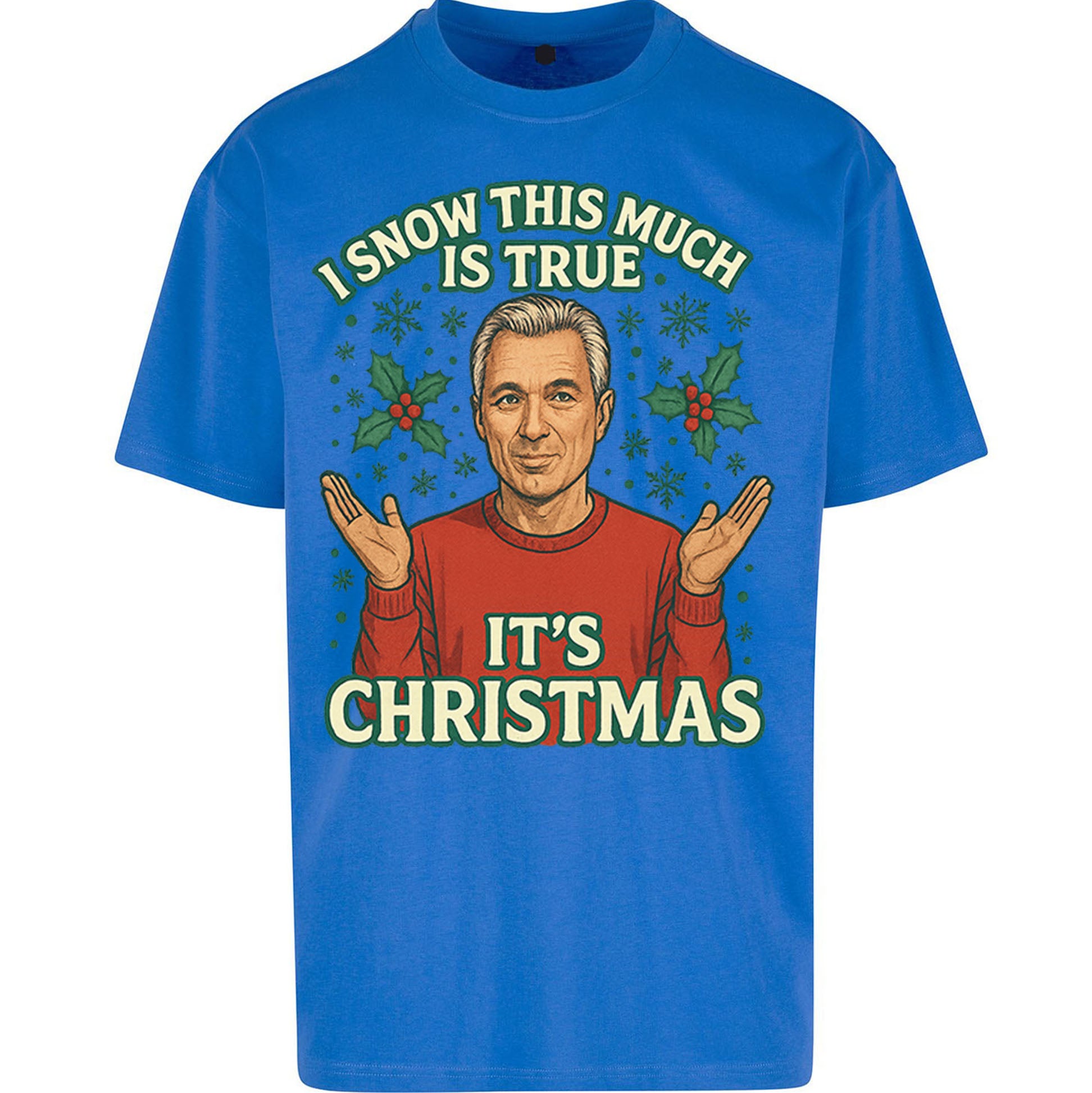 Martin Kemp Christmas Oversized T Shirt