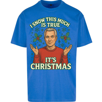 Martin Kemp Christmas Oversized T Shirt