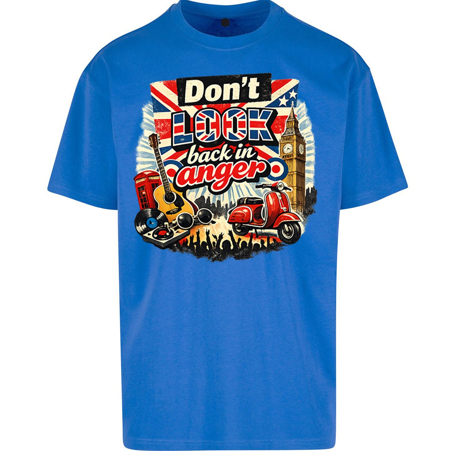 Don't Look Back In Anger Oversized T Shirt 