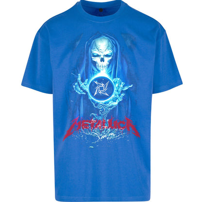 Metallica Skellington Sorcerer Oversized T Shirt