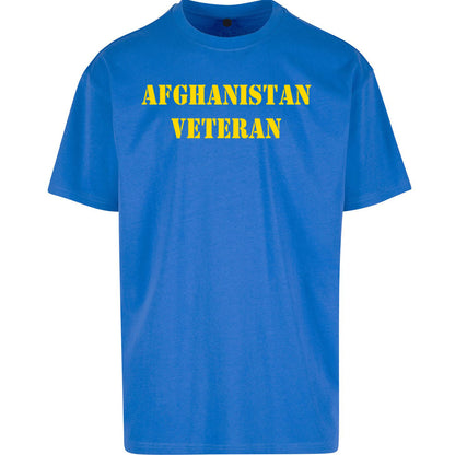 Afghanistan Veteran Oversized T Shirt 