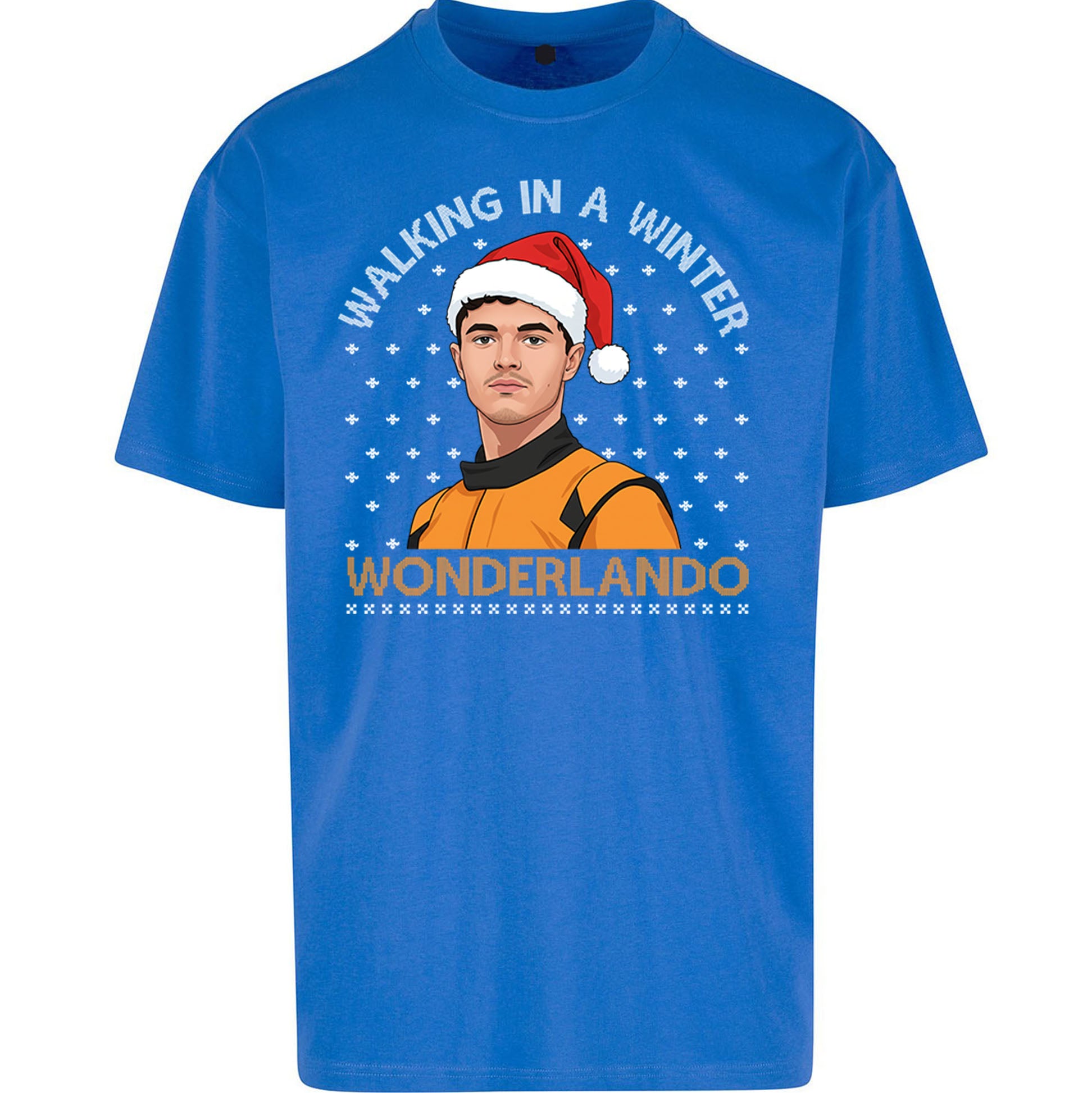 Lando Norris Christmas Oversized T Shirt 