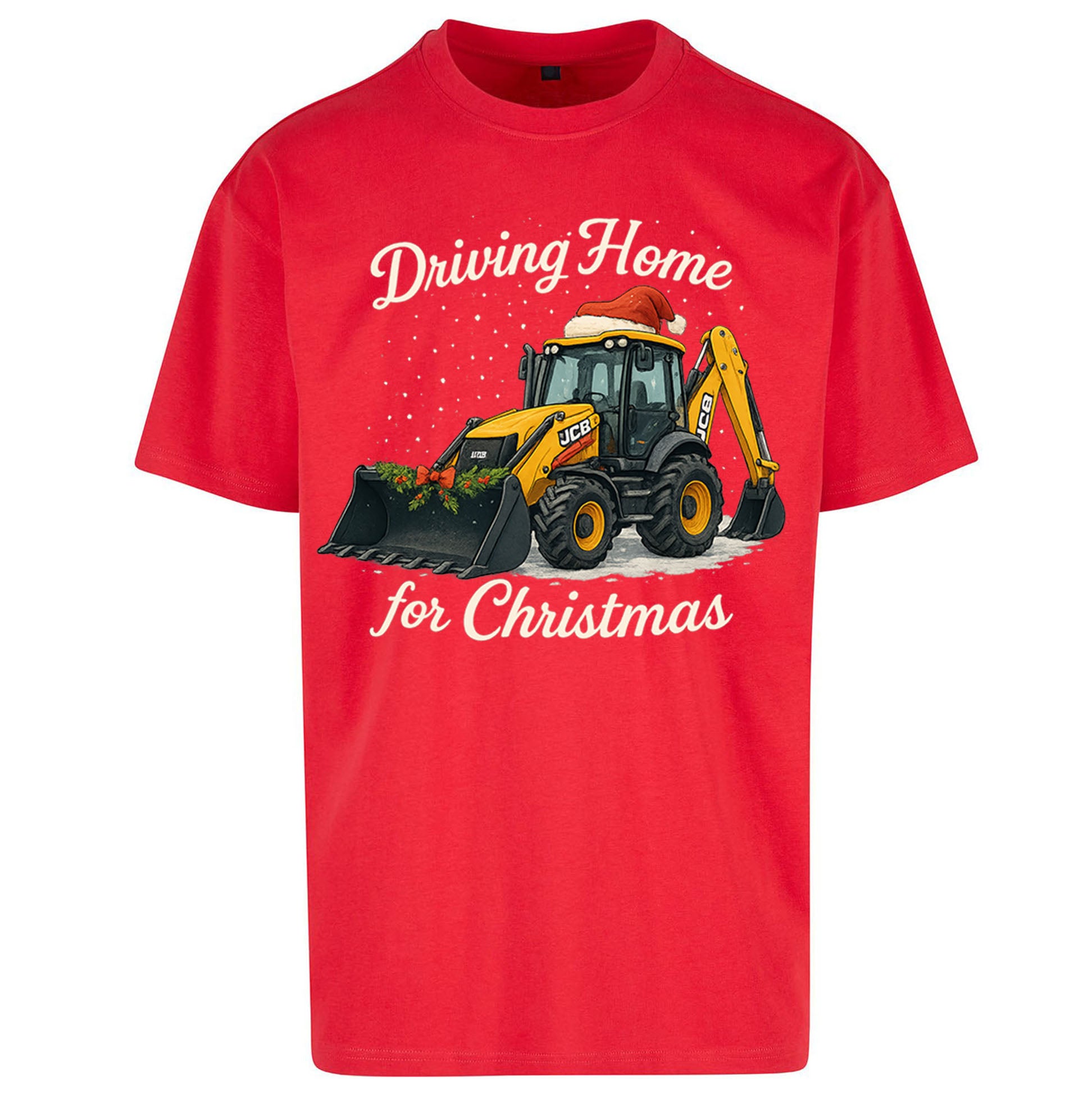 JCB Christmas Oversized T Shirt
