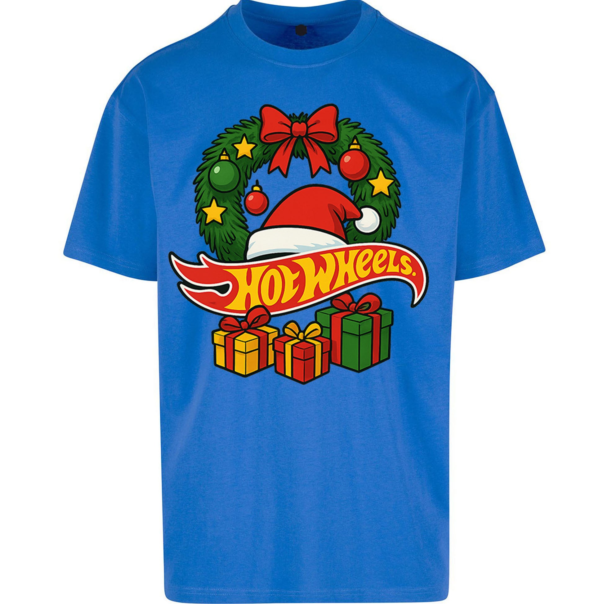 Hotwheels Christmas Oversized T Shirt