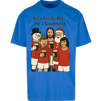 Man United Christmas Oversized T Shirt