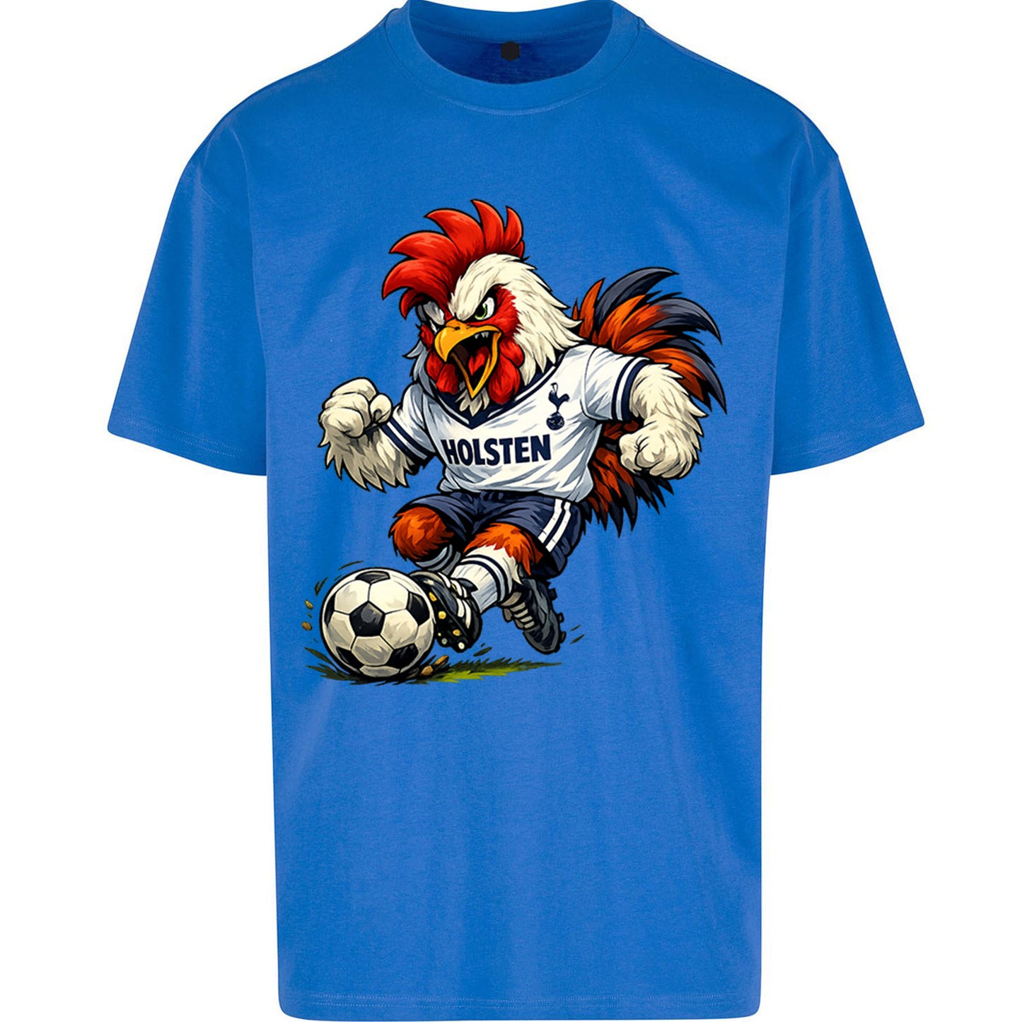 Retro Tottenhm Hotspur Oversized T Shirt 