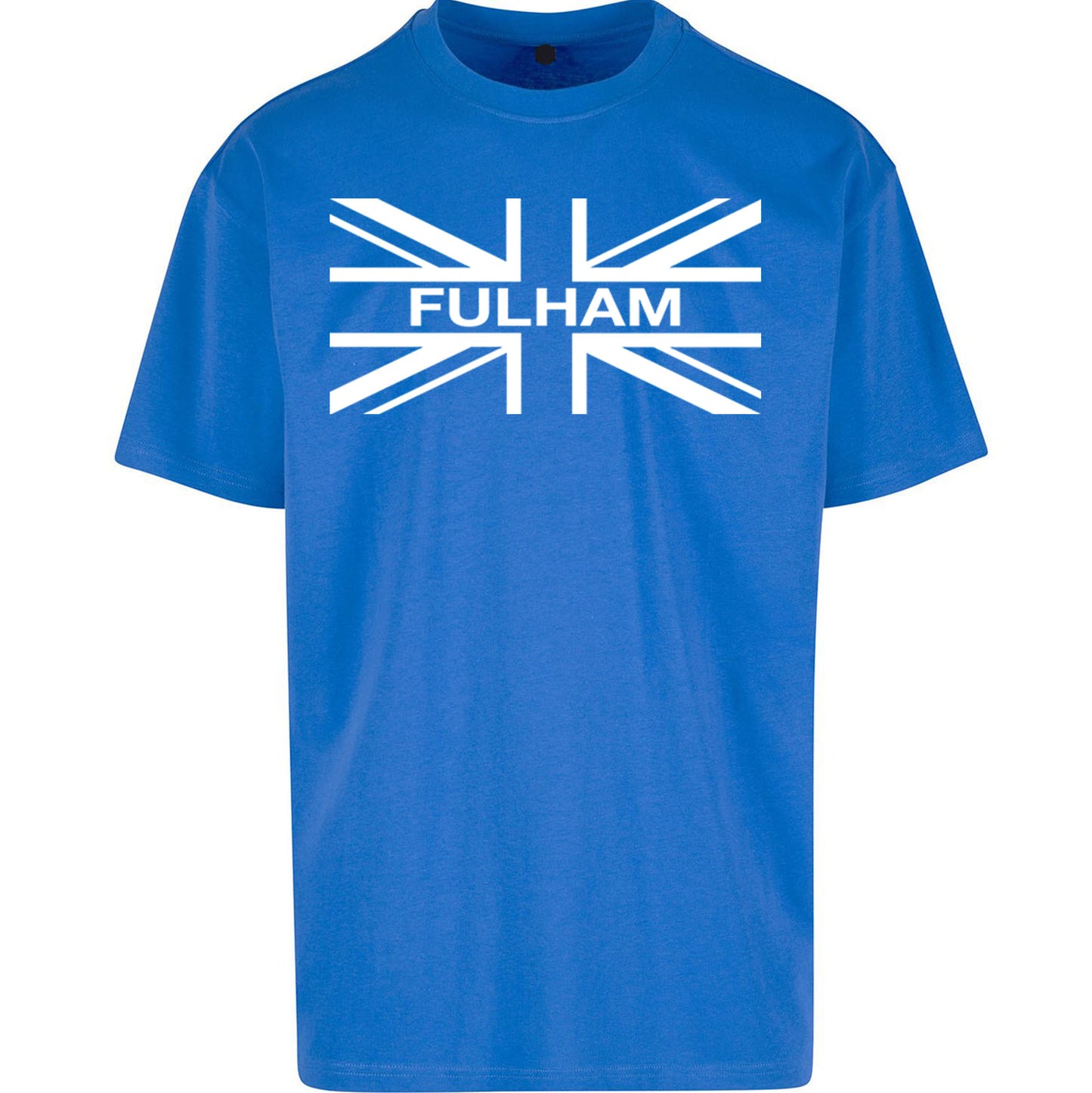Fulham Football Flag Oversized T Shirt