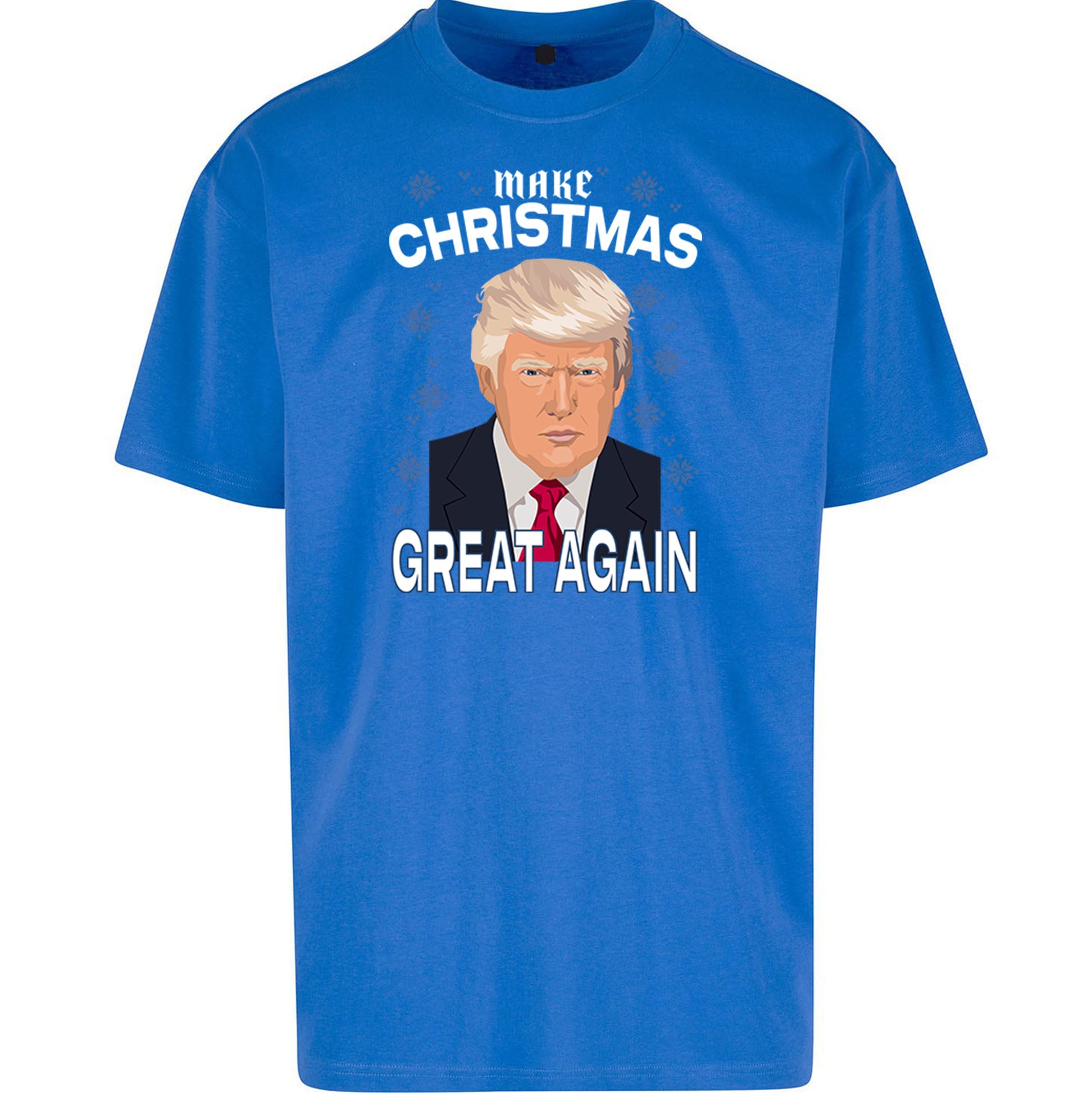 Make Christmas Great Again Oversized T Shirt