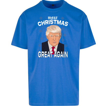 Make Christmas Great Again Oversized T Shirt