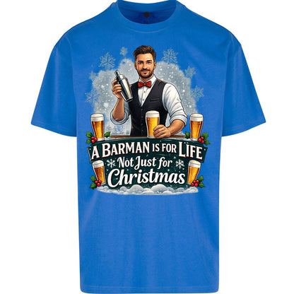 Barman Christmas Oversized T Shirt