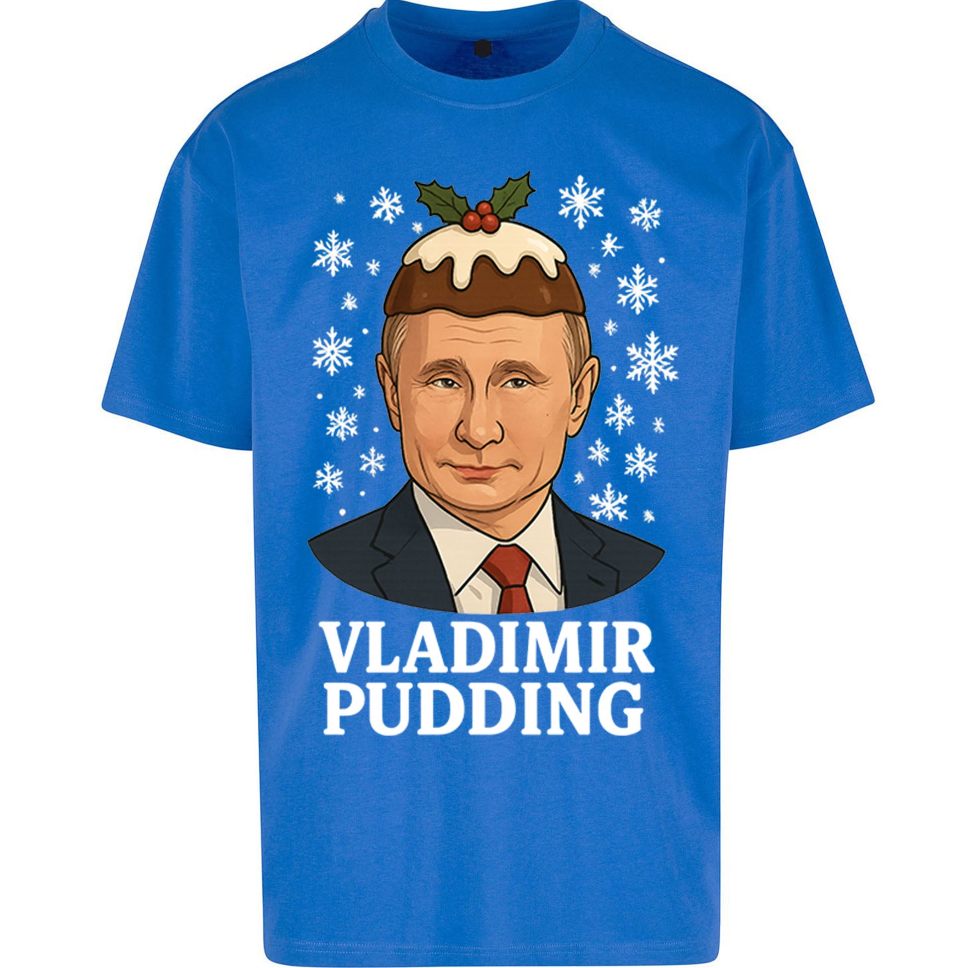 Vladimir Putin Christmas Oversized T Shirt
