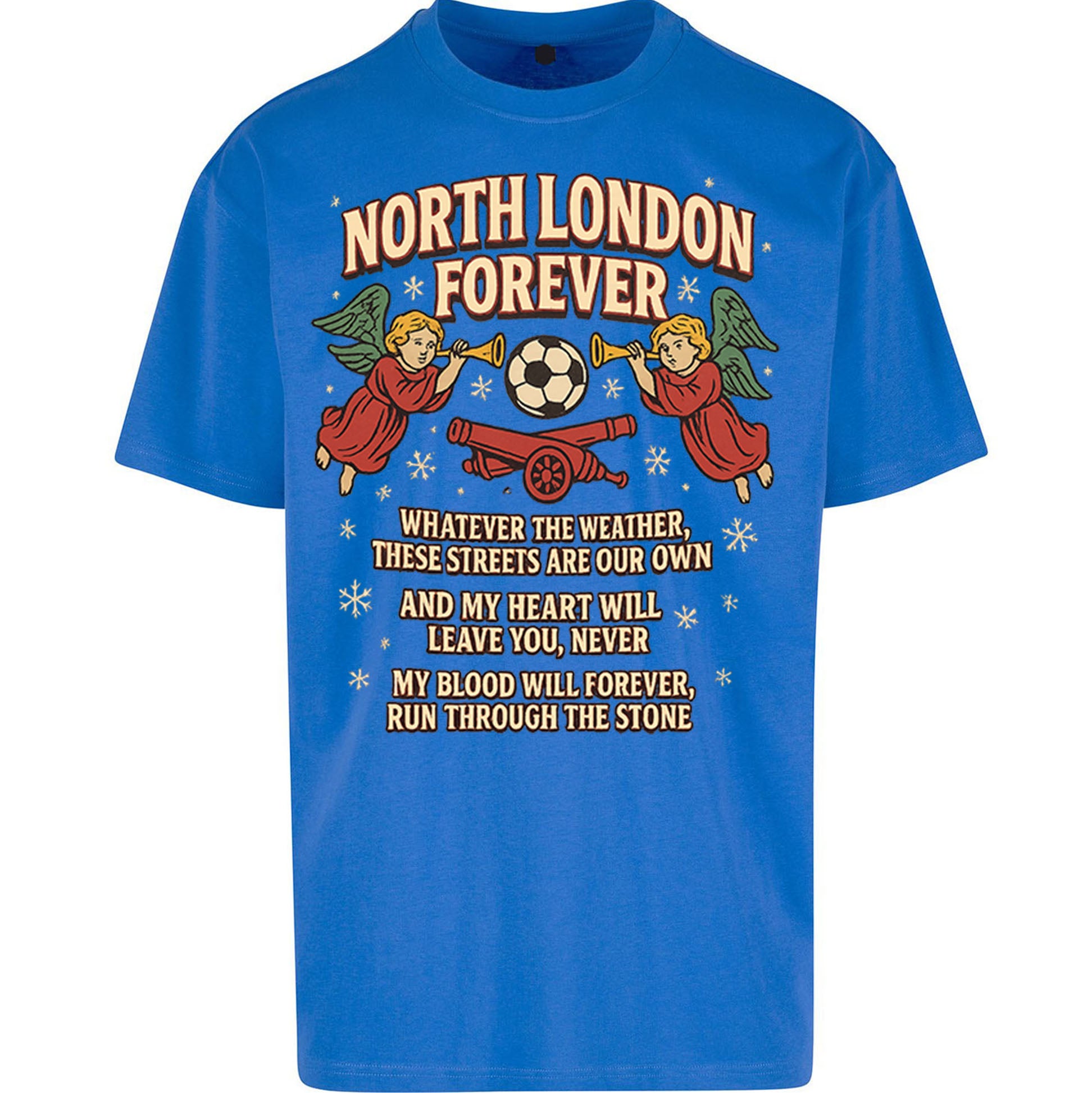 Arsenal Christmas Oversized T Shirt 
