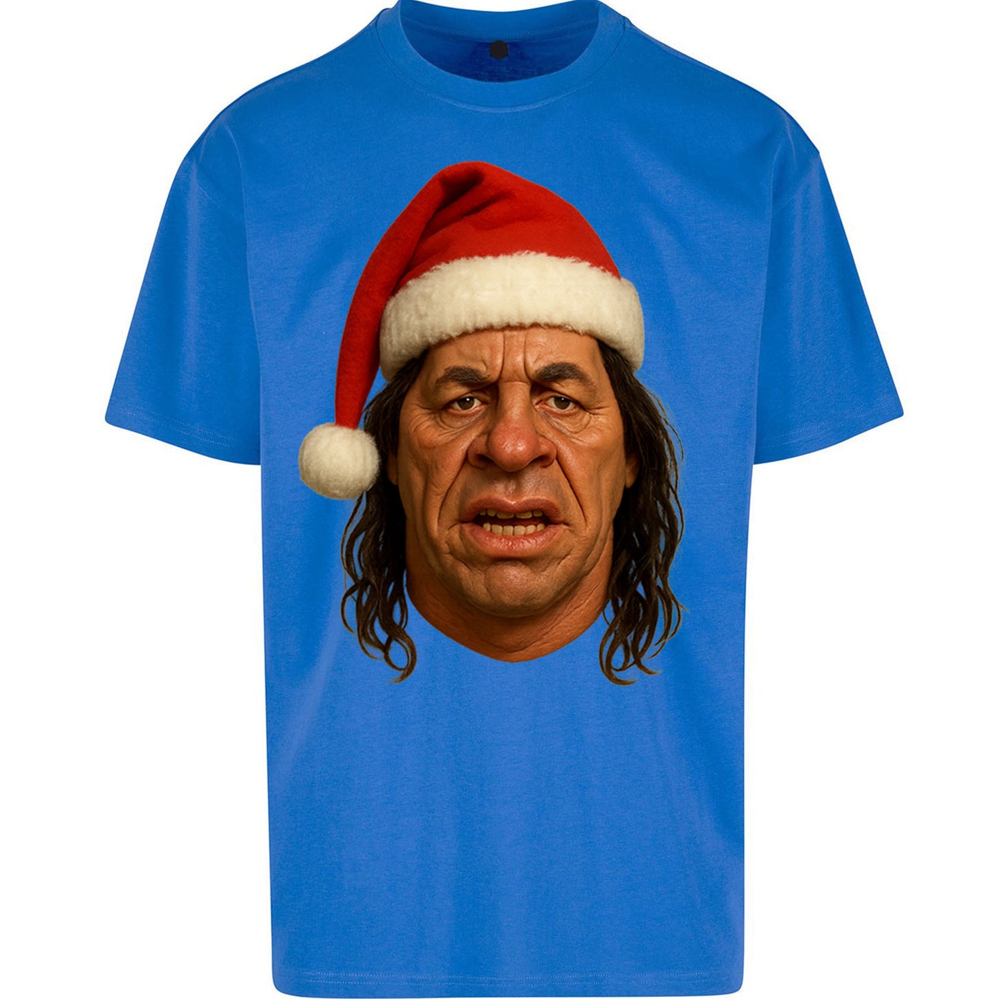 Bret Hart Christmas Oversized T Shirt