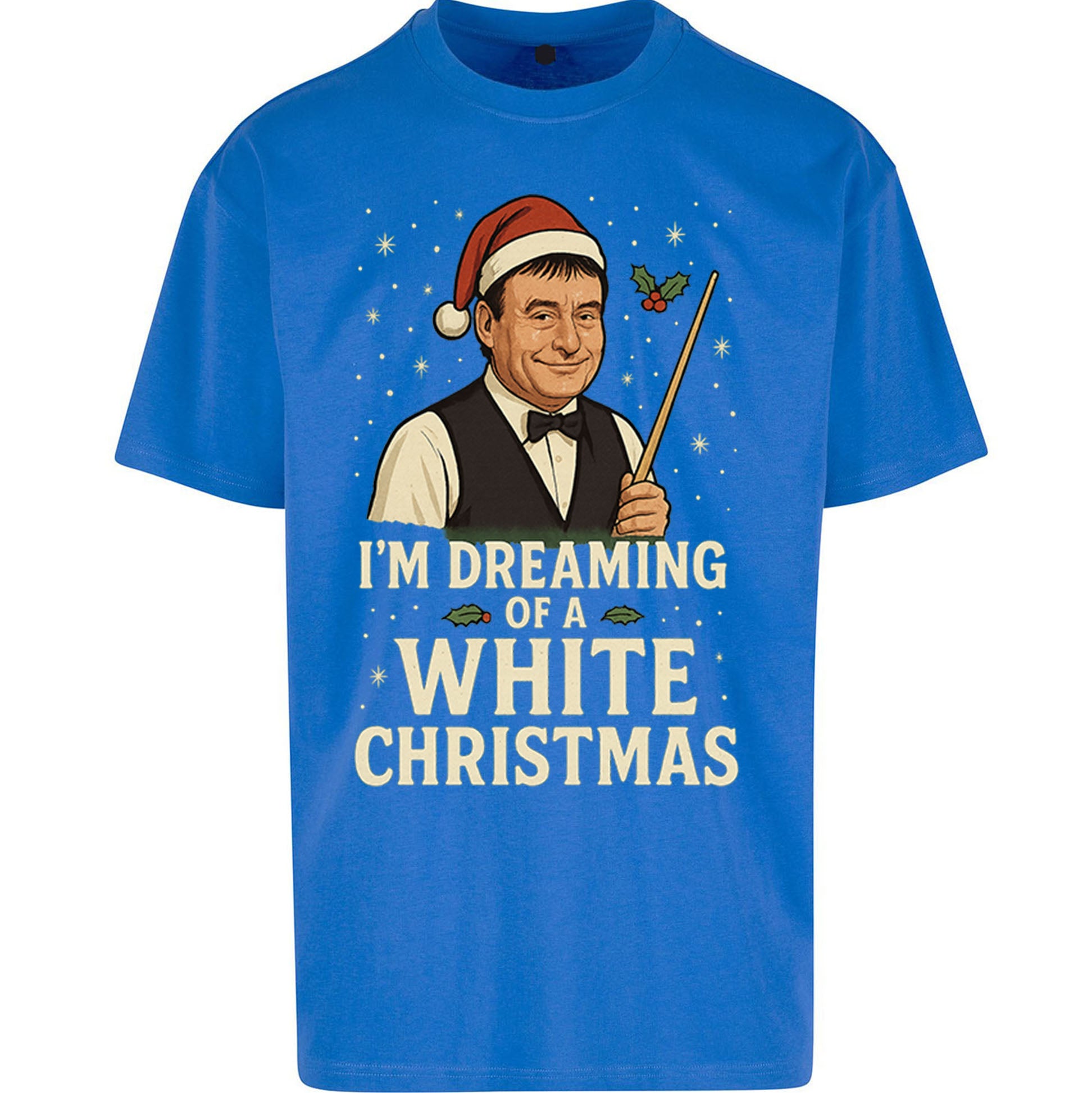 Snooker Christmas Oversized T Shirt