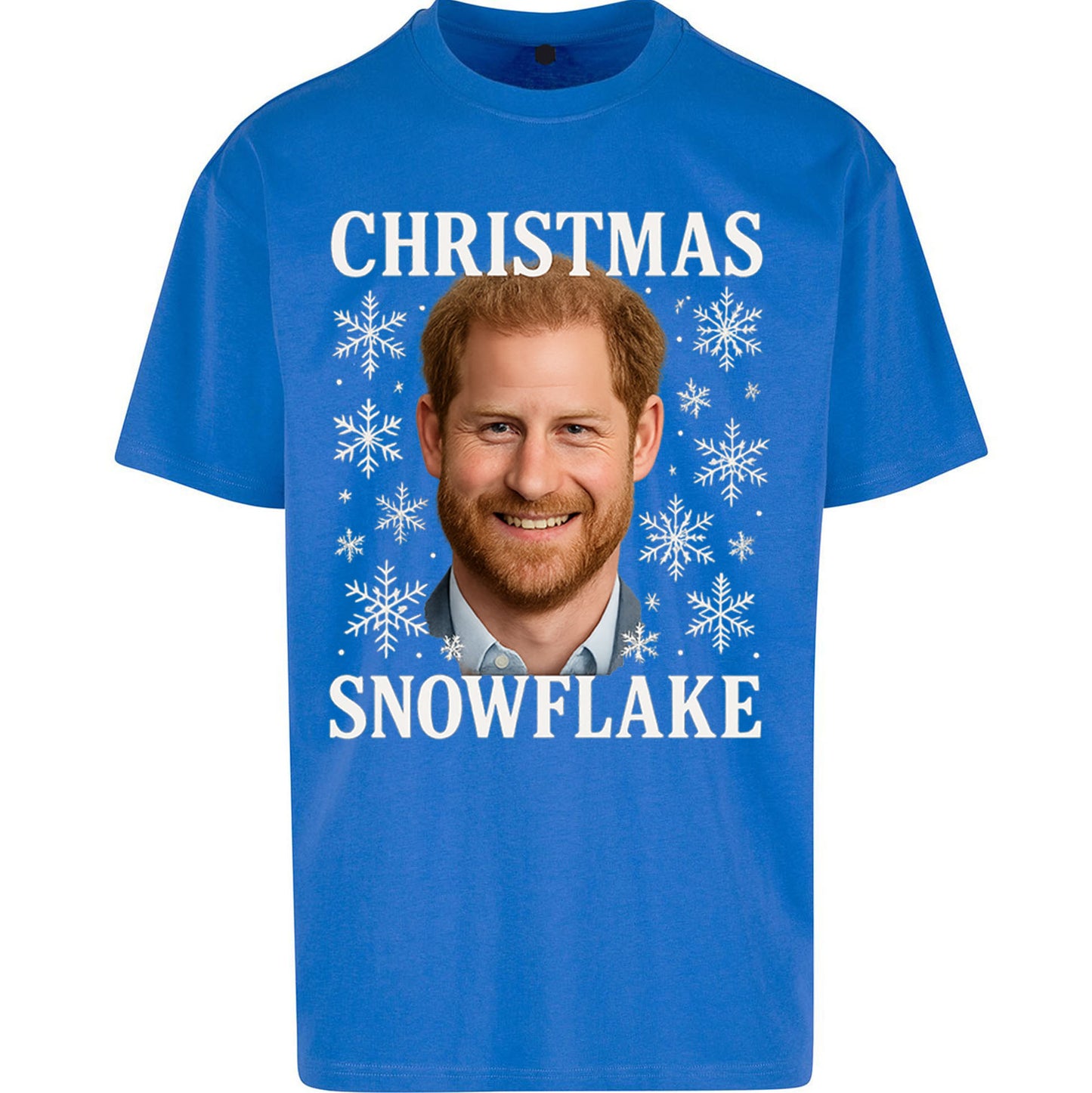 Prince Harry Xmas Oversized T Shirt