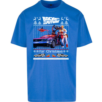 Back To The Future Christmas Oversized T Shirt