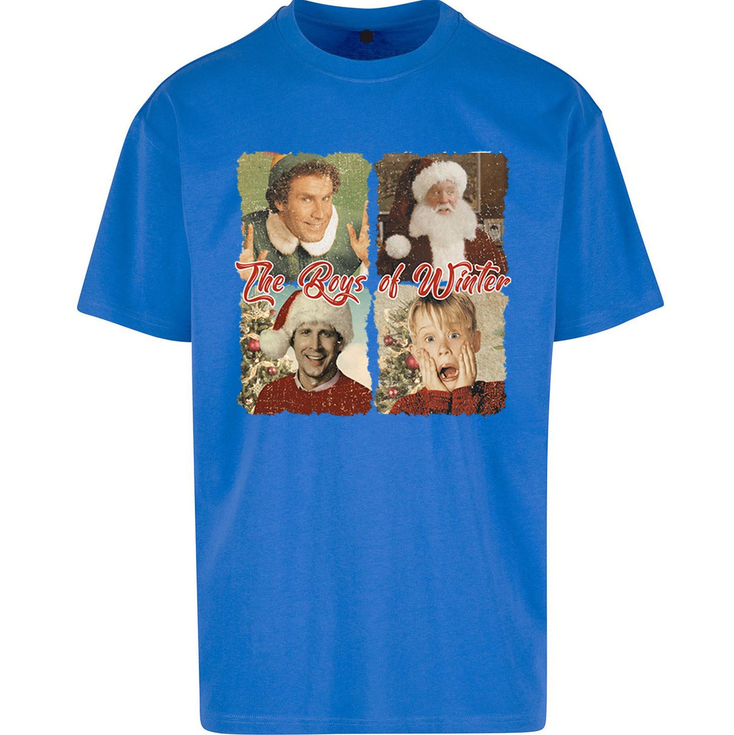 The Boys Of Winter Christmas - Oversized T Shirt
