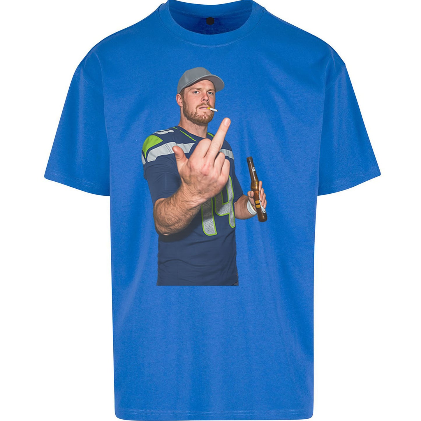 Steve Darnold Superbowl 2026 Oversized T Shirt