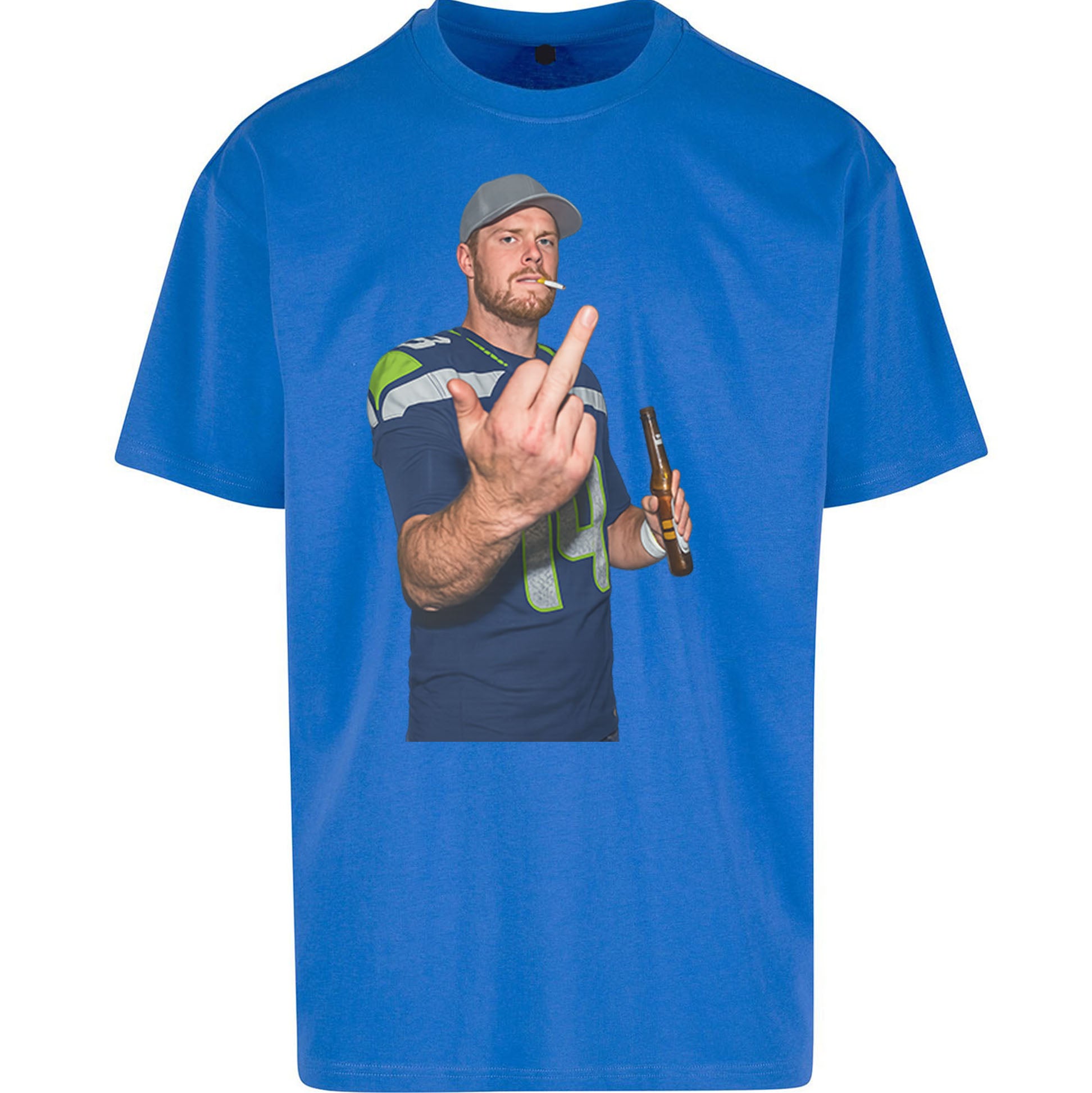 Steve Darnold Superbowl 2026 Oversized T Shirt