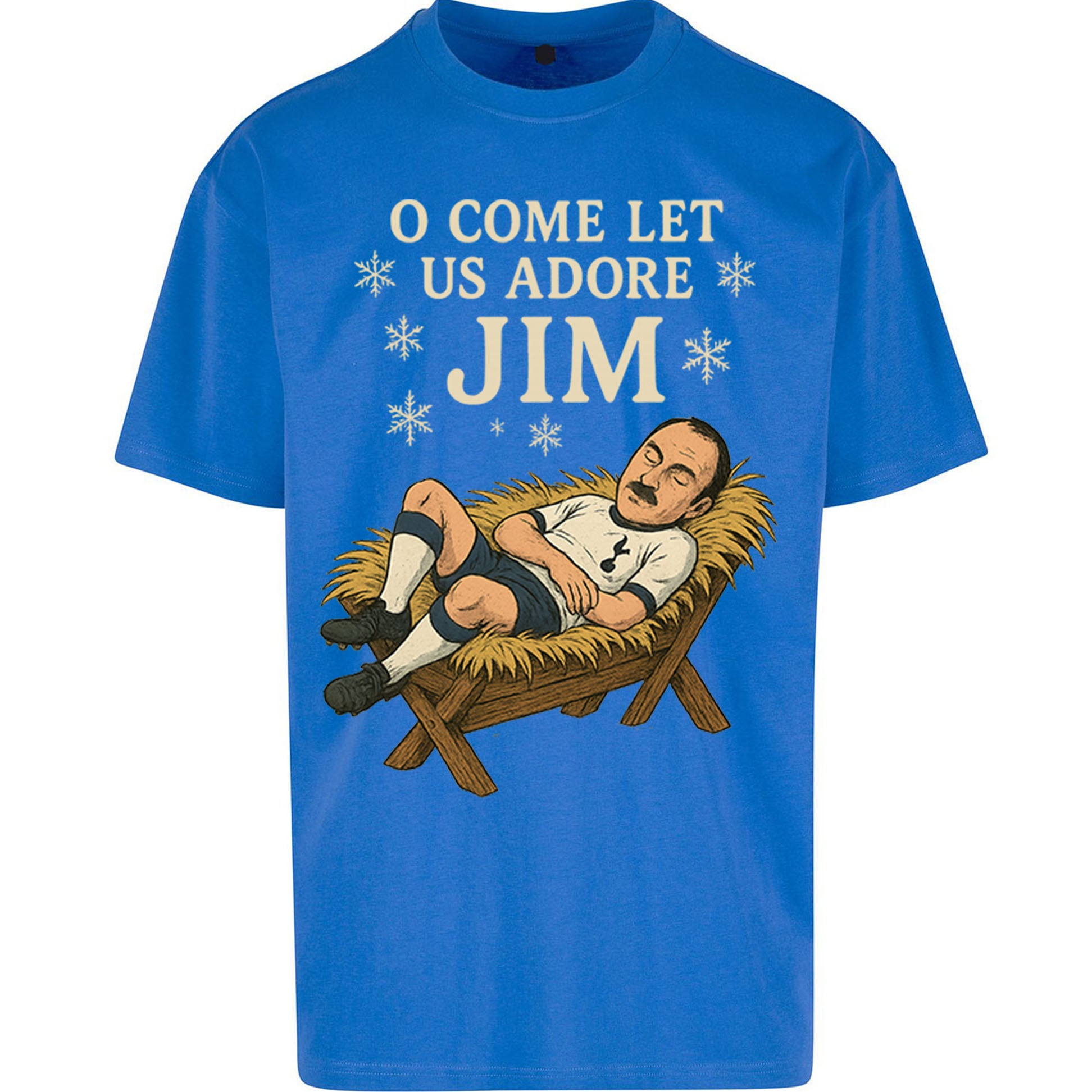 Spurs Christmas Oversized T Shirt 