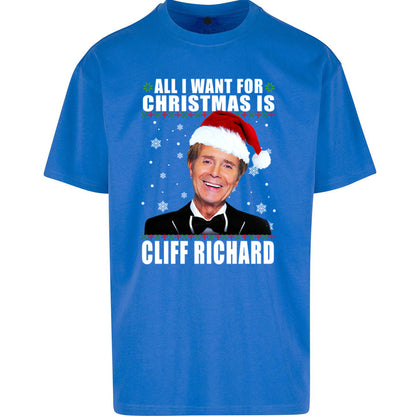Cliff Richard Oversized T Shirt