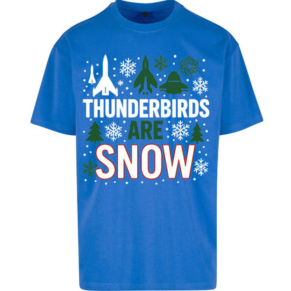 Thunderbirds Christmas Oversized T Shirt 