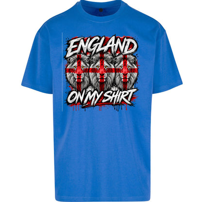 England 3 Lions World Cup 2026 Oversized T Shirt