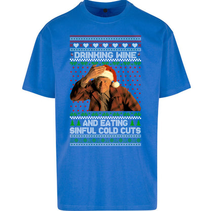 Ed Gein Wine Christmas Oversized T Shirt