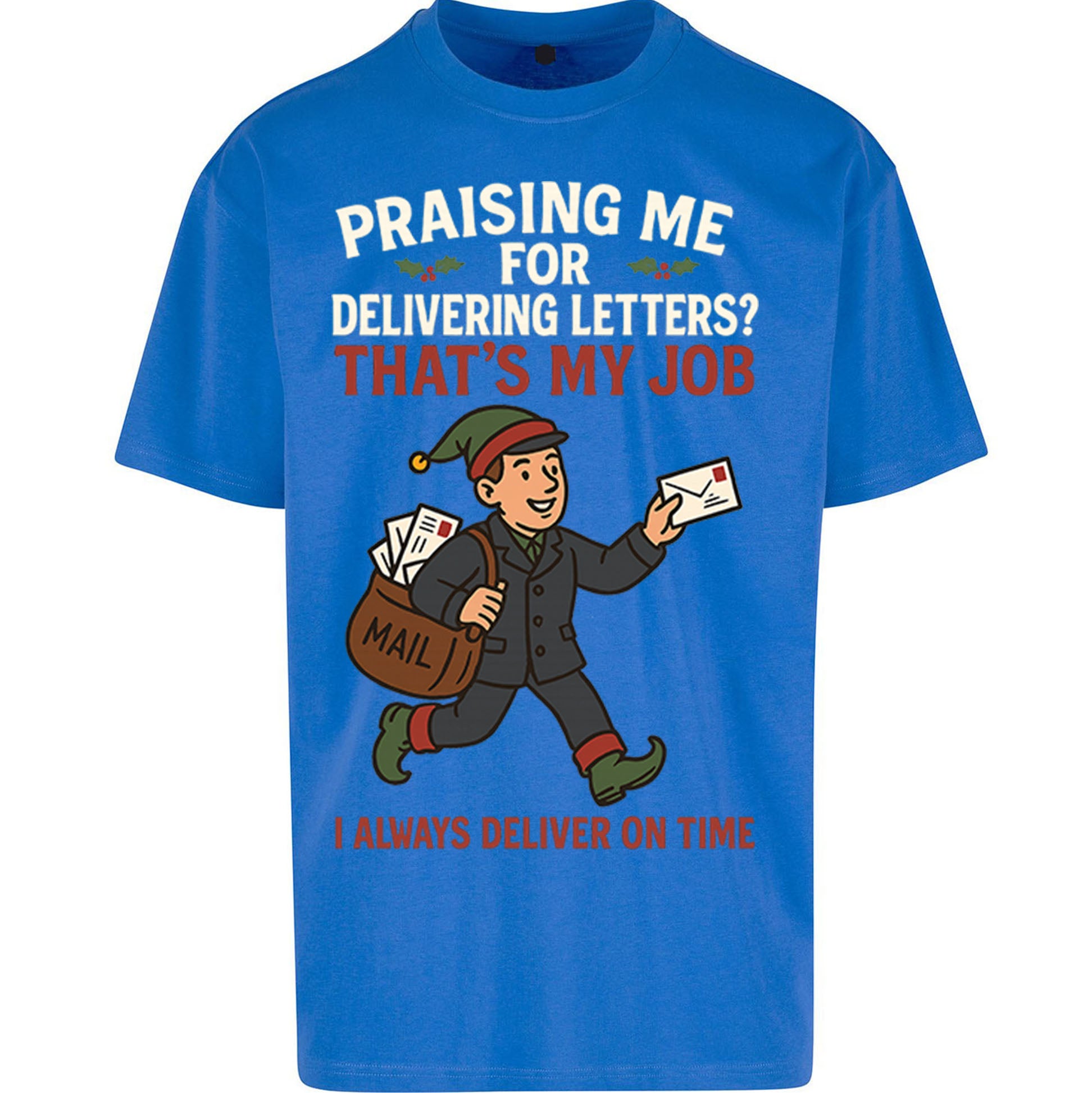 Royal Mail Christmas Oversized T Shirt