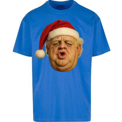 Dusty Rhodes Christmas Oversized T Shirt 