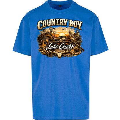 Luke Combs Country Music Oversized T Shirt