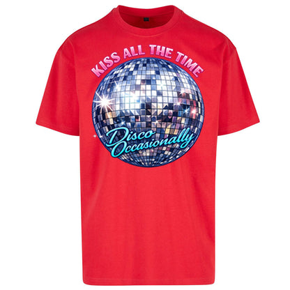 Kiss All The Time Disco Occasionally Oversized T Shirt