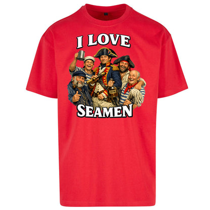 I Love Seamen Funny Cringe Meme Offensive  Oversized T Shirt