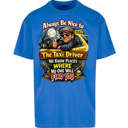Taxi Driver Oversized T Shirt