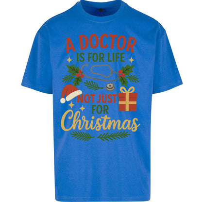 Doctor Christmas Oversized T Shirt
