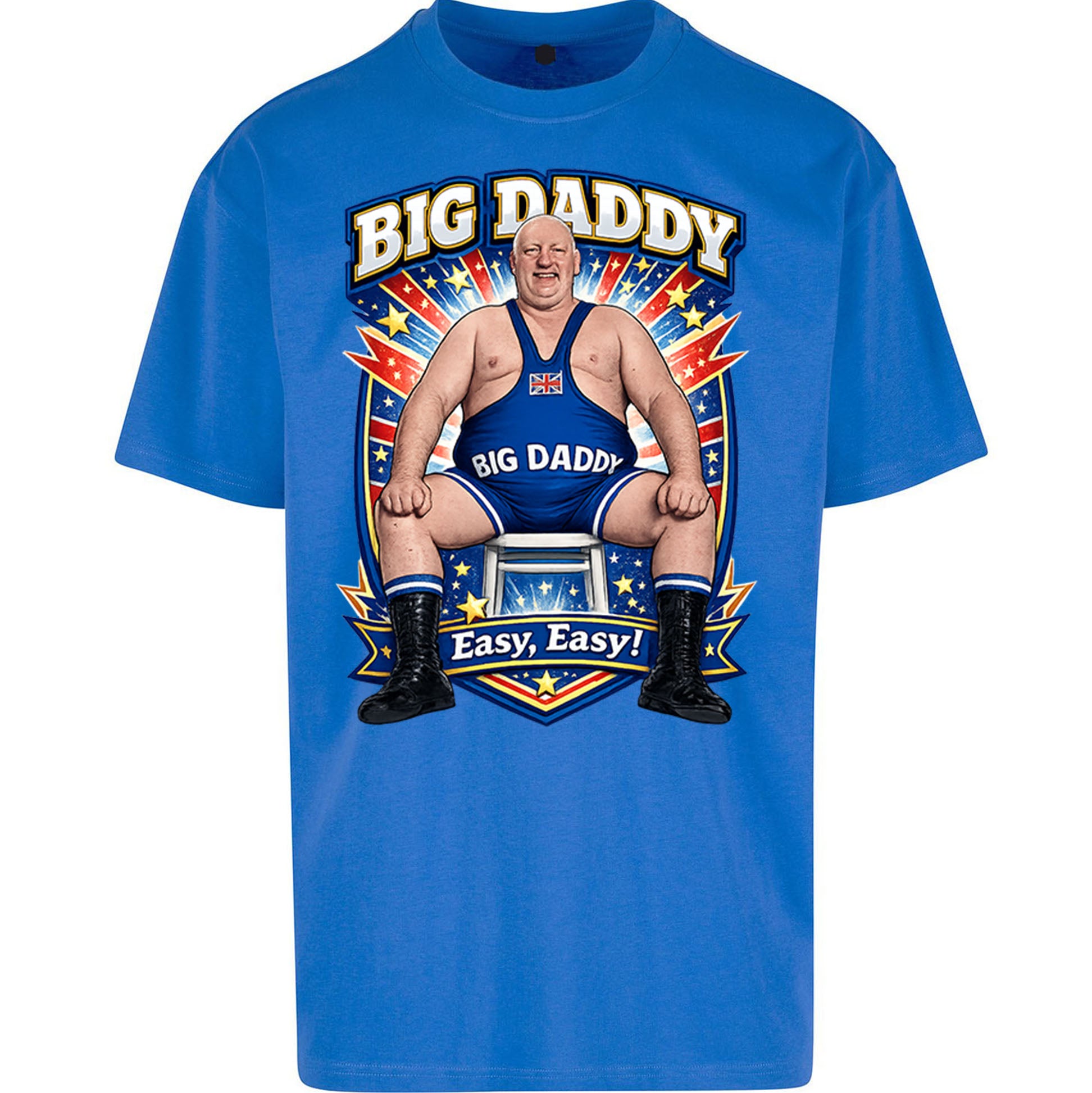 Big Daddy UK Wrestling Oversized T Shirt