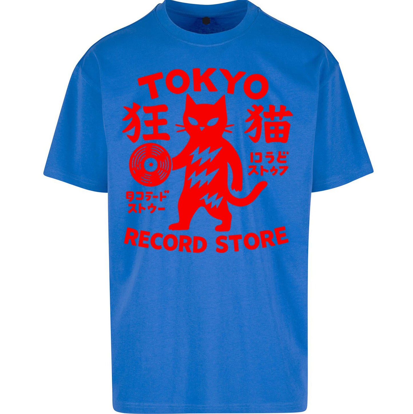 Tokyo Record Store Oversized T Shirt