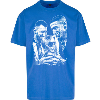 Lionel Messi Angel Di Maria Oversized T Shirt