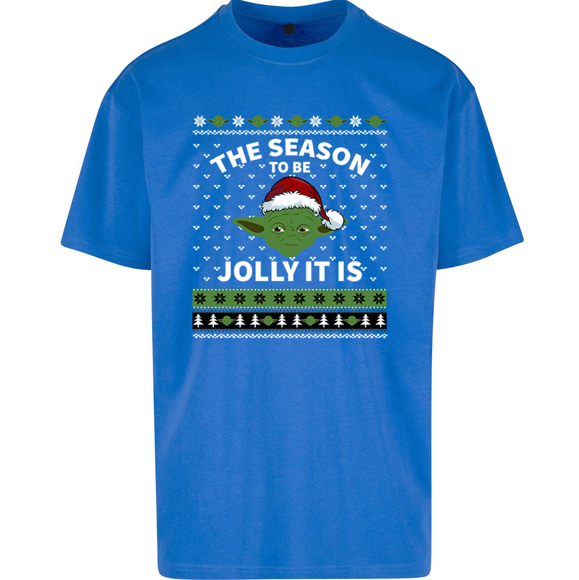 Yoda Christmas Oversized T Shirt