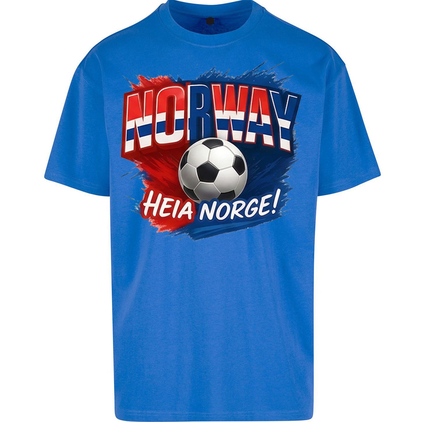 Norway Retro World Cup Oversized T Shirt