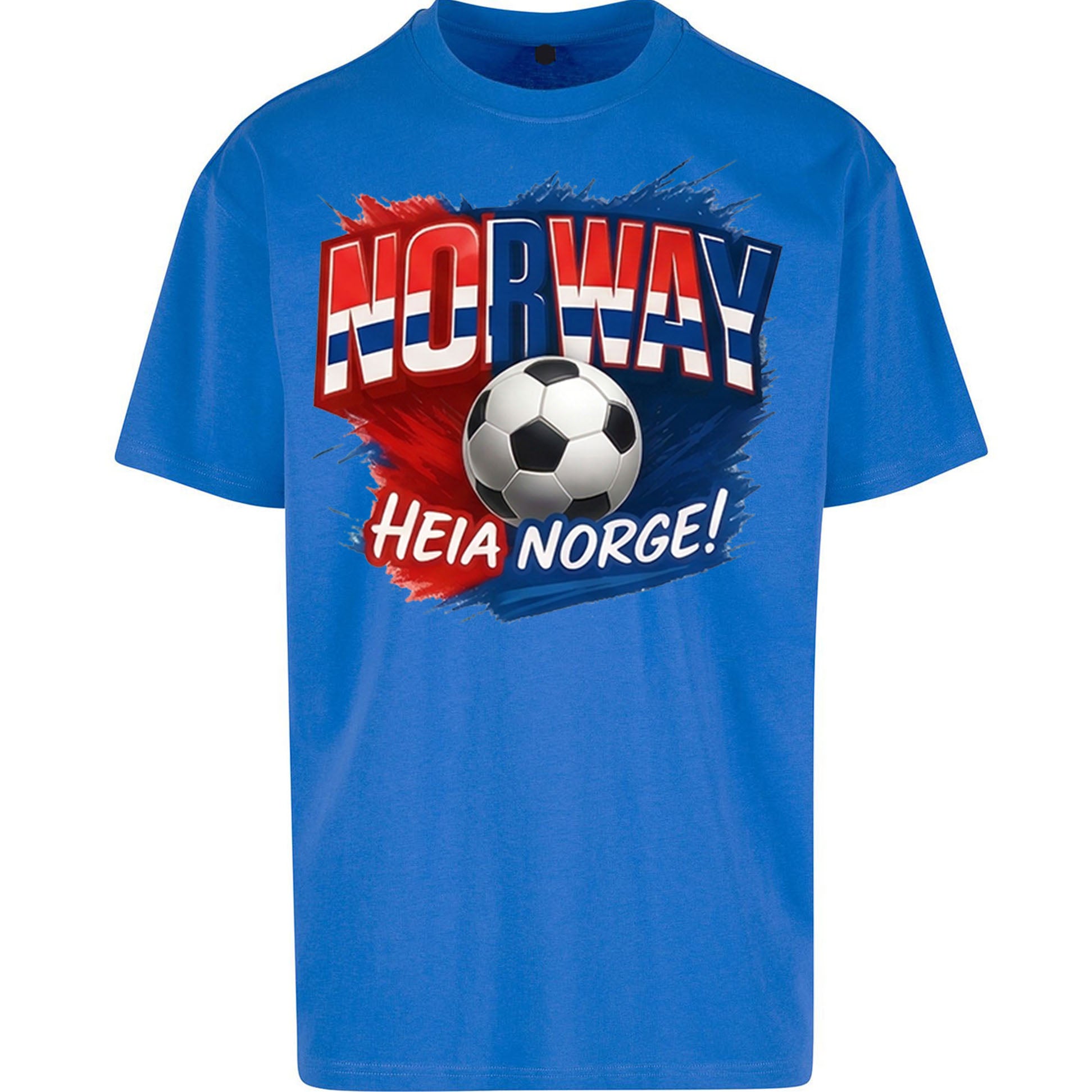 Norway Retro World Cup Oversized T Shirt