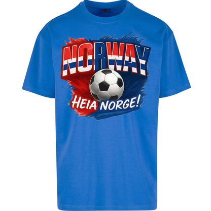 Norway Retro World Cup Oversized T Shirt