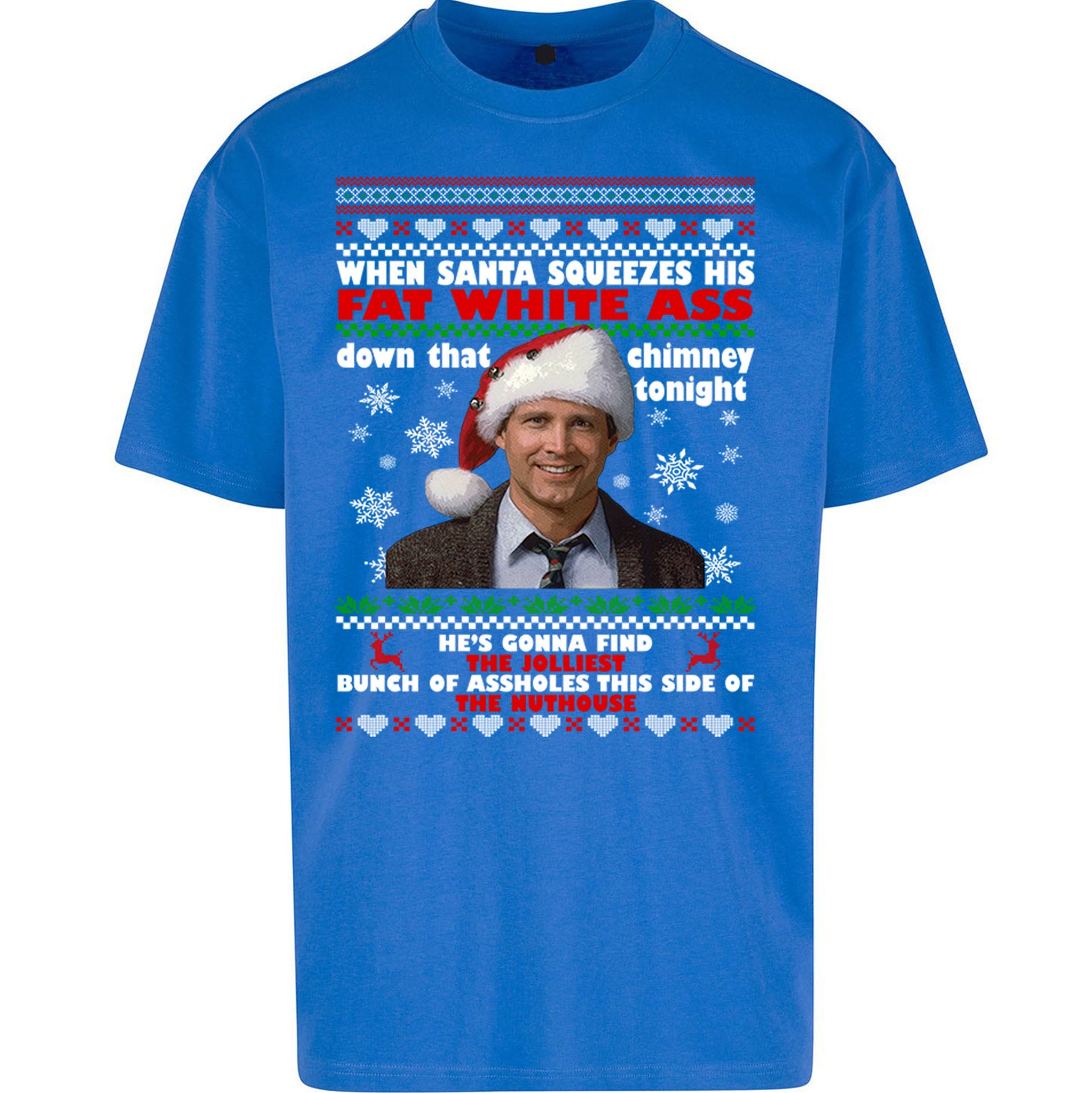 Clark Griswold Christmas Oversized T Shirt