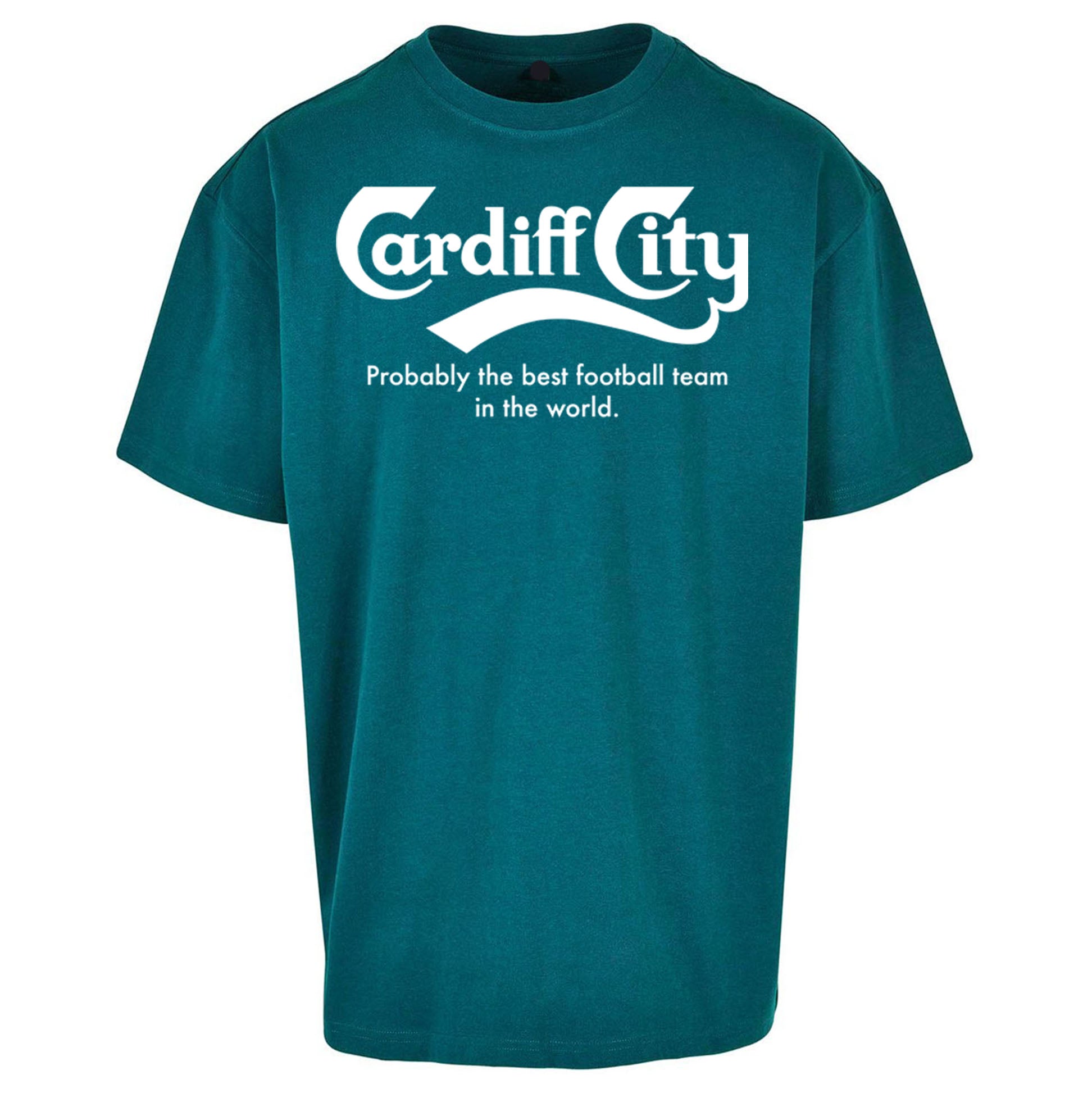 Cardiff City FC Football Oversized T Shirt 