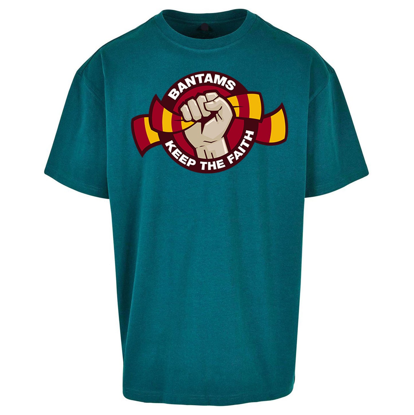Bradford City Football Oversized T Shirt