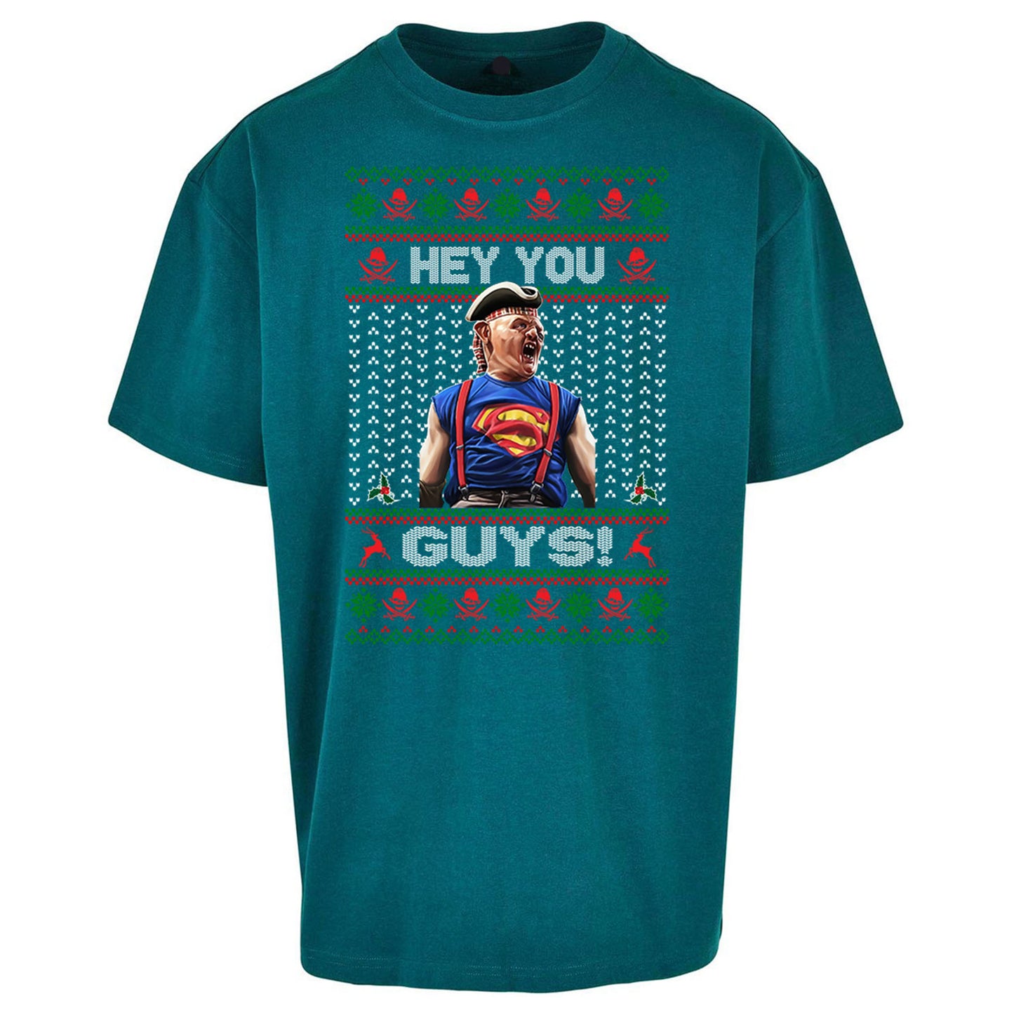 Goonies Sloth Christmas Oversized T Shirt