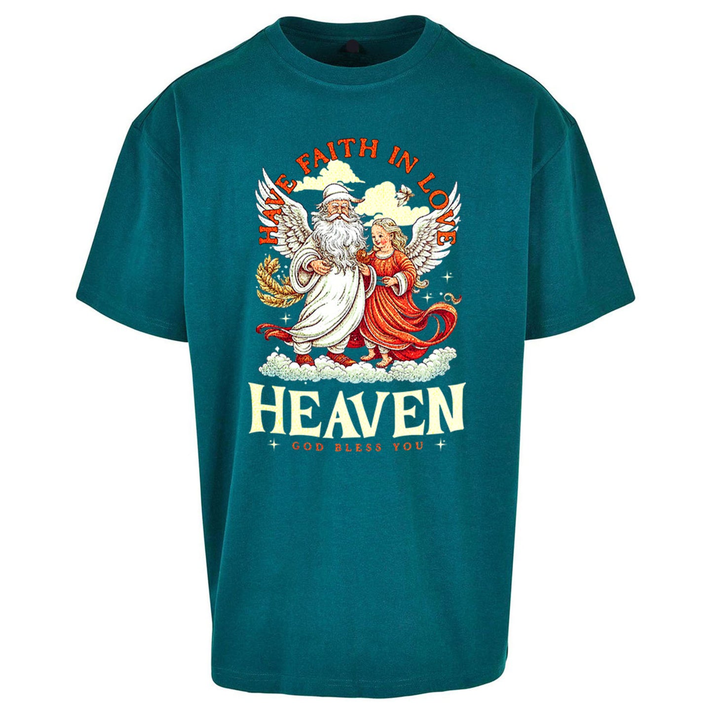 God Bless You Oversized T Shirt