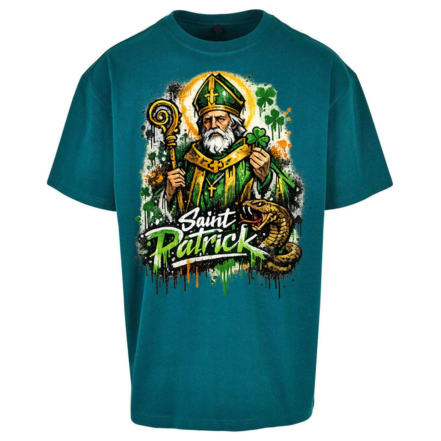 Saint Patrick Ireland Oversized T Shirt 