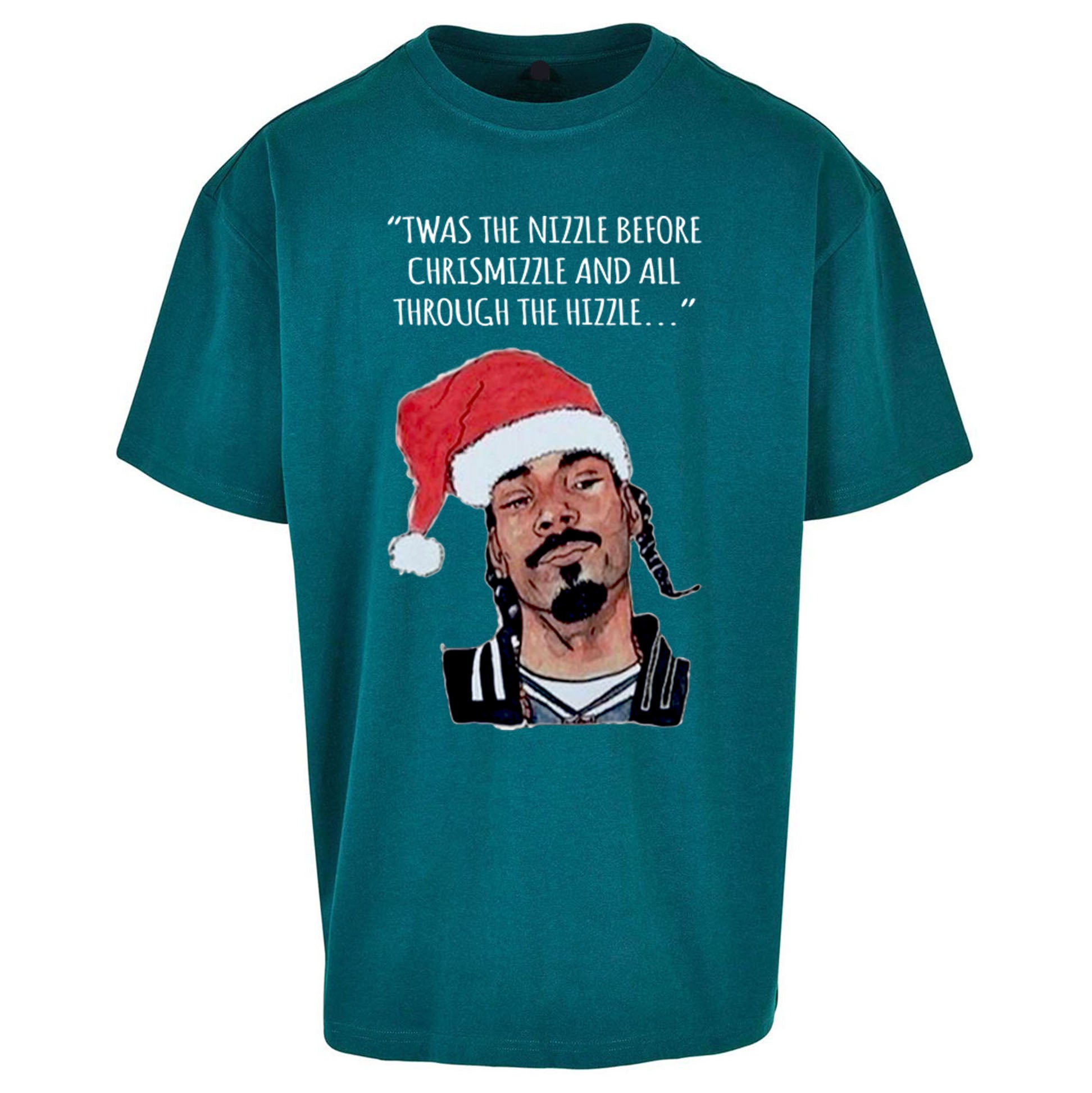 Santa Snoop Dogg Oversized T Shirt
